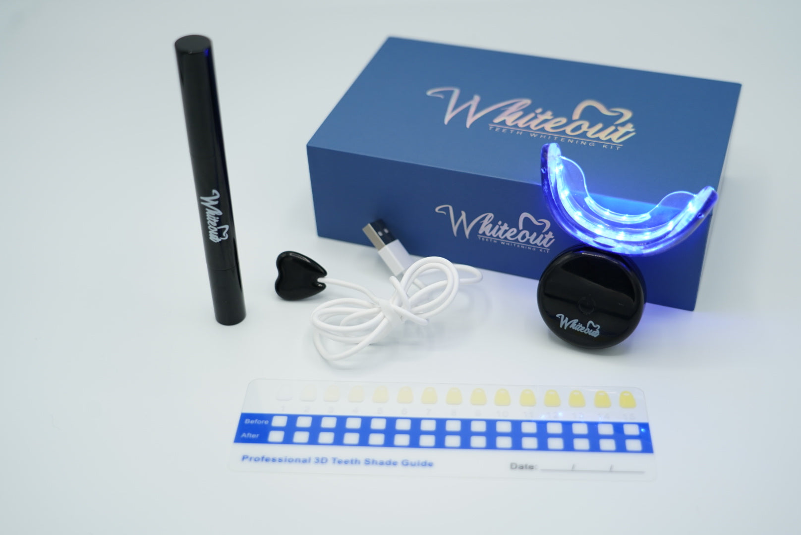 WHITEOUT ALL-IN-ONE TEETH WHITENING KIT